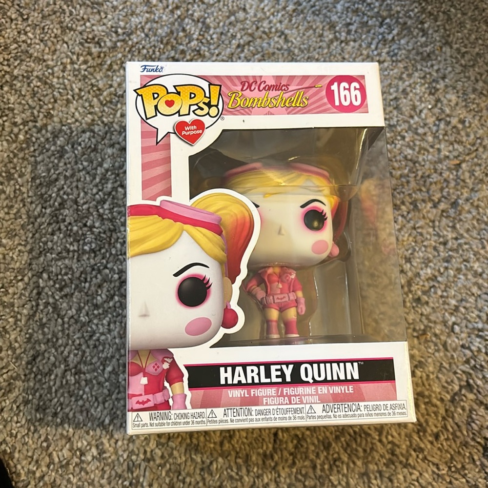 Pops with a purpose BCRF Harley Quinn 166